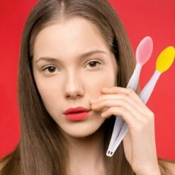 Merkloos Lip Scrub Borstel Set 4-delig - Mee Eters Verwijderen – Gezichtsreiniger – Gezichtsborstel Blackhead Remover -Glam Make-up Verkoop 1200x1200 1407