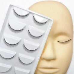Oefen Wimpers - Eyelash Extensions Oefenwimpers - Wimper Verlenging Training - 5 Paar - Oefenwimpers, Oefenen Voor Plaatsen Wimperextensions -Glam Make-up Verkoop 1200x1200 1445