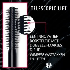 L'Oréal Paris Telescopic Lift Mascara – Zwart - Mascara Voor Lange, Gelifte Wimpers En Volume – 9,9ML -Glam Make-up Verkoop 1200x1200 1478