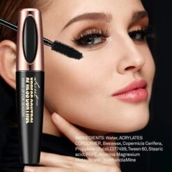 4D Fiber Waterproof Mascara - Zwart - Lange En Volle Wimpers -Glam Make-up Verkoop 1200x1200 1503