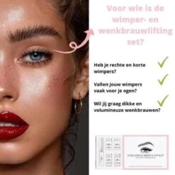 Mimlo Professionele Wimper & Wenkbrauw Lifting Set - Lash Lift Kit - Wimperlifting Set - Browlift - Permanente Wimper Kruller - Lash & Brow Lift Kit -Glam Make-up Verkoop 1200x1200 1520