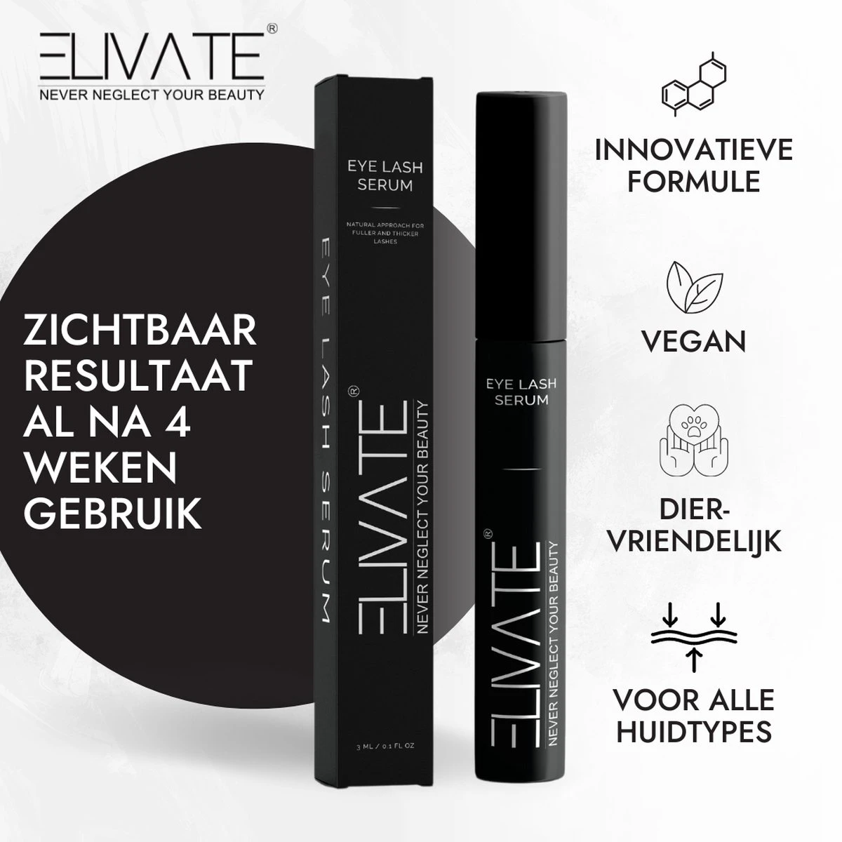 Elivate® 2x Wimperserum 3ml 3 Elivate® 2x Wimperserum 3ml - Afbeelding 3