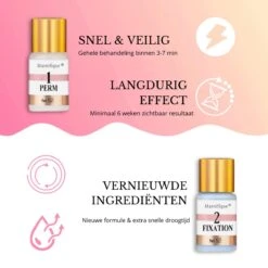 Marnifique® - Professional Lash Lift Kit - Wimper Lift - Inclusief Zwarte Wimperverf - Wimperlifting Set - Brow Lamination - Starterkit - Voor Professioneel Gebruik -Glam Make-up Verkoop 1200x1200 1550