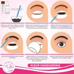 MURLEY'S Lashlift Set Met Wimperverf & Wenkbrauwverf, Met Zwarte Verf 15 MURLEY'S Lashlift Set Met Wimperverf & Wenkbrauwverf, Met Zwarte Verf -Glam Make-up Verkoop 1200x1200 1563