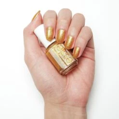Essie Winter Collection Nagellak - 665 Caught On Tape - Gouden Glitter Nagellak 18 Essie Winter Collection Nagellak - 665 Caught On Tape - Gouden Glitter Nagellak -Glam Make-up Verkoop 1200x1200 158