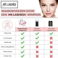 M5 Magnetische Wimpers - Nepwimpers - Model: Doha -Glam Make-up Verkoop 1200x1200 1693