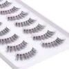 Merkloos 10 Paar - 3D Valse Wimpers - Fake Lashes - Natuurlijke Uitziend Kunstwimpers - Voor Make-Up Eyelashes