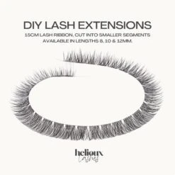 Helioux® - Quicklashes Nepwimpers - DIY Wimpersextensions Voor Thuis - 12mm - Blijven 5+ Dagen Zitten - Complete Set Incl. Wimpers, Lijm, Remover, Pincet - Herbruikbaar - Falscara -Glam Make-up Verkoop 1200x1200 1711