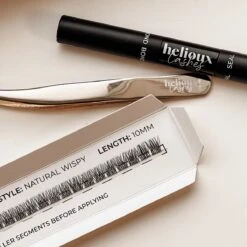 Helioux® - Quicklashes Nepwimpers - DIY Wimpersextensions Voor Thuis - 12mm - Blijven 5+ Dagen Zitten - Complete Set Incl. Wimpers, Lijm, Remover, Pincet - Herbruikbaar - Falscara -Glam Make-up Verkoop 1200x1200 1712