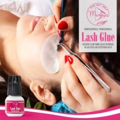 MURLEY'S Wimperlijm- Wimperextensions Lijm - Lash Glue - Zwart - Eenmalig Aanbrengen Voor Wekenlang Plezier - Perfecte Wimpers 14 MURLEY'S Wimperlijm- Wimperextensions Lijm - Lash Glue - Zwart - Eenmalig Aanbrengen Voor Wekenlang Plezier - Perfecte Wimpers -Glam Make-up Verkoop 1200x1200 1721