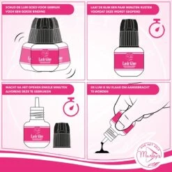 MURLEY'S Wimperlijm- Wimperextensions Lijm - Lash Glue - Zwart - Eenmalig Aanbrengen Voor Wekenlang Plezier - Perfecte Wimpers 15 MURLEY'S Wimperlijm- Wimperextensions Lijm - Lash Glue - Zwart - Eenmalig Aanbrengen Voor Wekenlang Plezier - Perfecte Wimpers -Glam Make-up Verkoop 1200x1200 1722