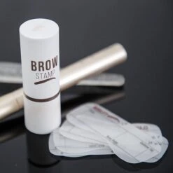 ProductPlanet Premium Wenkbrauw Stempel - Wenkbrauw Sjabloon - Wenkbrauwstempel - Brow Stamp - 10 Sjablonen - Borsteltje - Herbruikbaar - Waterdicht - Cadeau Voor Haar - Mediumbruin -Glam Make-up Verkoop 1200x1200 1906