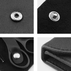 Wenkbrauw Trimmer Set - 8-delig – Met Epileer Pincet, 2x Wenkbrauw Schaartje, 2x Wenkbrauwmesje, Wenkbrauw Borstel, Wenkbrauwpotlood, Spoolie – In Stevige Etui - Zwart -Glam Make-up Verkoop 1200x1200 1967