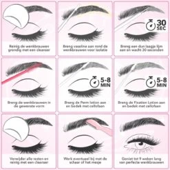 MURLEY'S Brow Lamination Kit - Brow Lift - Starterkit - Wenkbrauwlifting Set - Langdurig Perfecte Wenkbrauwen -Glam Make-up Verkoop 1200x1200 2060