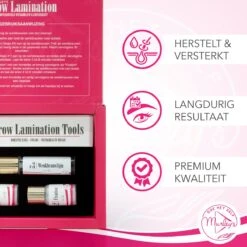 MURLEY'S Brow Lamination Kit - Brow Lift - Starterkit - Wenkbrauwlifting Set - Langdurig Perfecte Wenkbrauwen -Glam Make-up Verkoop 1200x1200 2062