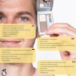 Herome Eye Care Wenkbrauw Poeder Taupe - Compact Brow Powder - Waterproof Verrijkt Met Panthenol - Volumineuze Wenkbrauwen -Glam Make-up Verkoop 1200x1200 2081