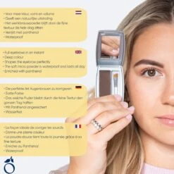 Herome Eye Care Wenkbrauw Poeder Zwart - Compact Brow Powder Nearly Black - Waterproof Verrijkt Met Panthenol - Volumineuze Wenkbrauwen In Een Handomdraai 16 Herome Eye Care Wenkbrauw Poeder Zwart - Compact Brow Powder Nearly Black - Waterproof Verrijkt Met Panthenol - Volumineuze Wenkbrauwen In Een Handomdraai -Glam Make-up Verkoop 1200x1200 2092