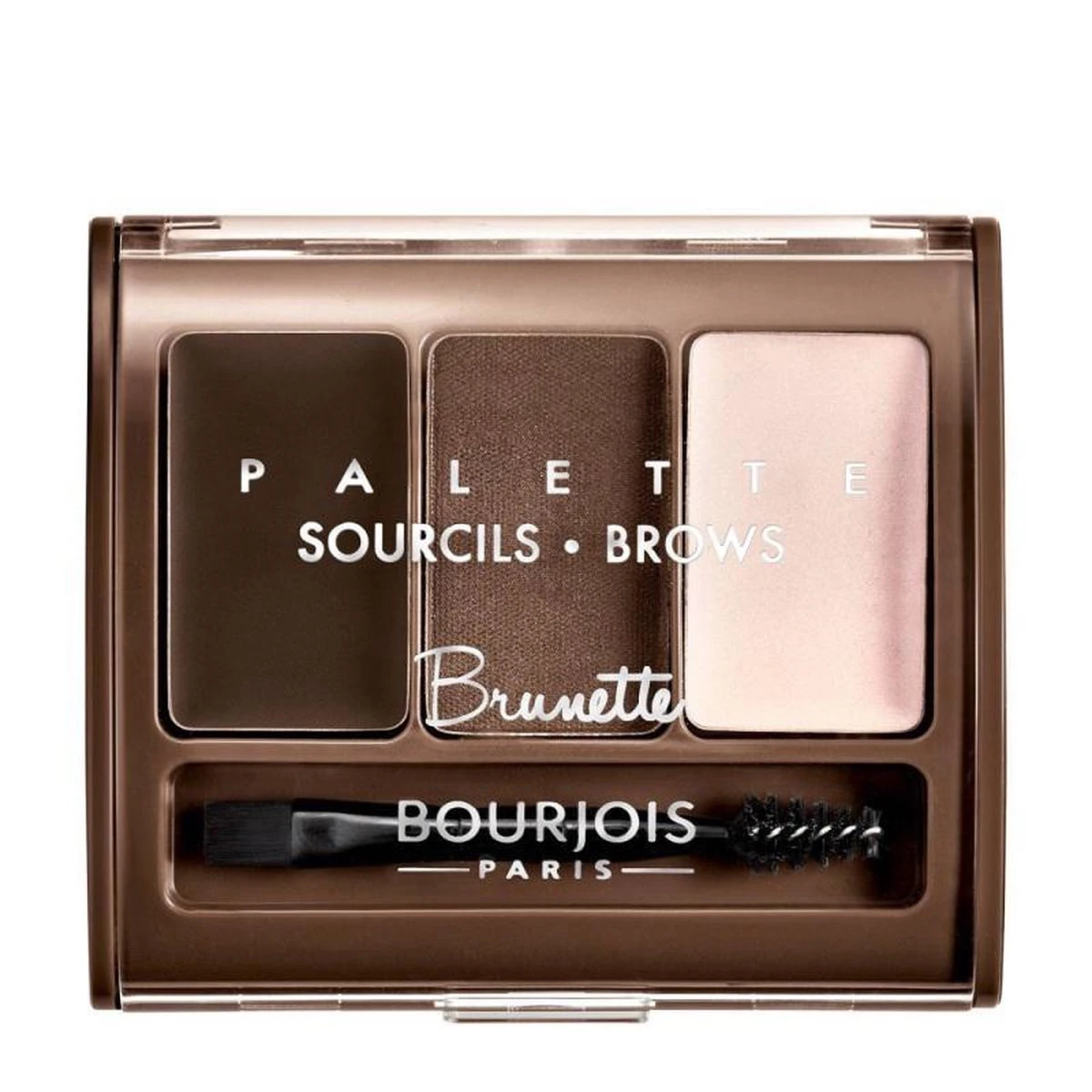 Bourjois Brow Palette Wenkbrauwmake-up - 2 Brunette 6 Bourjois Brow Palette Wenkbrauwmake-up - 2 Brunette - Afbeelding 6