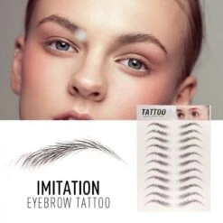 Wenkbrauw Sjabloon - Waterproof - Sjabloon - Stempel - Eyebrow Tattoo Sticker -Glam Make-up Verkoop 1200x1200 2151