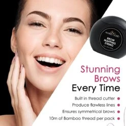 Marie-José & Co - Brow Mapping String - Voor Henna Brows & Microblading - Kleur Draad: Wit - 1 X 10M - Voldoende Voor 50 Toepassingen 9 Marie-José & Co - Brow Mapping String - Voor Henna Brows & Microblading - Kleur Draad: Wit - 1 X 10M - Voldoende Voor 50 Toepassingen -Glam Make-up Verkoop 1200x1200 2160