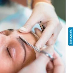 BeautyTools Wenkbrauwschaar - Wenkbrauw Trimmer - Eyebrow Scissor - Stevig Recht Snijvlak - INOX (9.5 Cm) (NS-0799) -Glam Make-up Verkoop 1200x1200 2163