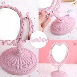 Merkloos Makeup Spiegel - Dubbelzijdig - Luxe - Draagbaar - Reis Make-up Spiegel - Roze 9 Merkloos Makeup Spiegel - Dubbelzijdig - Luxe - Draagbaar - Reis Make-up Spiegel - Roze -Glam Make-up Verkoop 1200x1200 2184