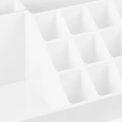 A&K 2in1 Make-up Organizer - 4 Lades Cosmetica Opbergdoos - Kaptafel - Wit -Glam Make-up Verkoop 1200x1200 2226