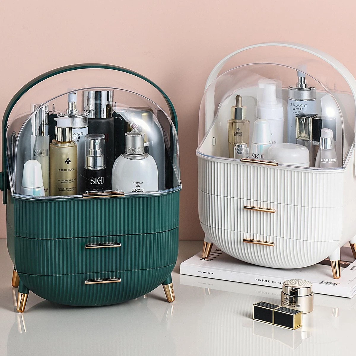 PIXMY® - Make Up Organizer – Ladekastje – Sieraden Houder - Groen 8 PIXMY® - Make Up Organizer – Ladekastje – Sieraden Houder - Groen - Afbeelding 8