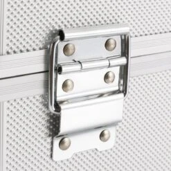 AREBOS Cosmetica Koffer - Beauty Case - Cosmetica Trolley - 15 L - Zilber -Glam Make-up Verkoop 1200x1200 2289