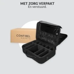 Cosmetica Koffer - Make-up Koffer Met Verstelbare Vakken - Visagie En Nagelstyliste Beauty Koffer - 40x30x14CM 20 Cosmetica Koffer - Make-up Koffer Met Verstelbare Vakken - Visagie En Nagelstyliste Beauty Koffer - 40x30x14CM -Glam Make-up Verkoop 1200x1200 2313