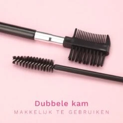 Wimperkruller Set – 5-delig – Met Wimperkruller, Wimperkruller Klein, Wimper Pincet, Wimper Borstel Met Kam, Spoolie - RVS – Rose Goud En Zwart -Glam Make-up Verkoop 1200x1200 2400