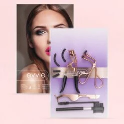 Wimperkruller Set – 5-delig – Met Wimperkruller, Wimperkruller Klein, Wimper Pincet, Wimper Borstel Met Kam, Spoolie - RVS – Rose Goud En Zwart -Glam Make-up Verkoop 1200x1200 2401