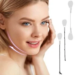 Facelift Tape - Face Tape - Gezicht Tape - Face Tape Lift - Beauty Tape - Facelift Tape Met Elastiek - 40 Stickers + 3 Verschillende Touwtjes 8 Facelift Tape - Face Tape - Gezicht Tape - Face Tape Lift - Beauty Tape - Facelift Tape Met Elastiek - 40 Stickers + 3 Verschillende Touwtjes -Glam Make-up Verkoop 1200x1200 2414