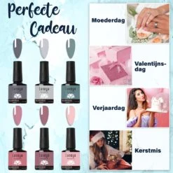 Luneya Gellak - Hidden Blossom Edition - 6-Delige Gellak Starterspakket - Gel Nagellak 12 Luneya Gellak - Hidden Blossom Edition - 6-Delige Gellak Starterspakket - Gel Nagellak -Glam Make-up Verkoop 1200x1200 243