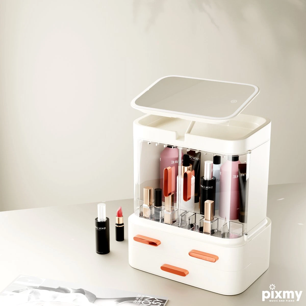 PIXMY® - Make Up Organizer – Ladekastje – Sieraden Houder – COMLWit 7 PIXMY® - Make Up Organizer – Ladekastje – Sieraden Houder – COMLWit - Afbeelding 7