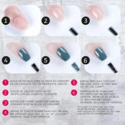 Miss Jules - 6-Delige Gellak Starterspakket - Nagellak - Kleur Paars, Roze & Glitter - Glanzend & Dekkend Resultaat -Glam Make-up Verkoop 1200x1200 252