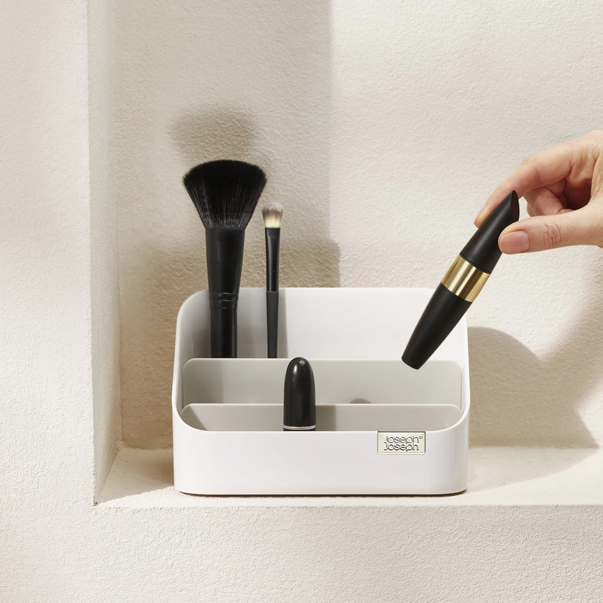 Joseph Joseph Make-up Display - Beige - Sorteervakken 10 Joseph Joseph Make-up Display - Beige - Sorteervakken - Afbeelding 10