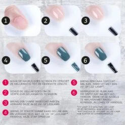 Miss Jules - 6-Delige Gellak Starterspakket - Nagellak - Kleur Paars, Lila & Glitter - Glanzend & Dekkend Resultaat -Glam Make-up Verkoop 1200x1200 282