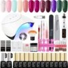 Gellak Starterspakket 12 Kleuren - Gellak - Gellakset - Nagelset - Gelnagels - Nagellak - Gelnagel Kit - UV Lamp 36W - LED - Manicure Set - 12 Kleuren Gel Polish - Nail Art - Nagellamp - Nagelboor - Nageldroger - Nagellak
