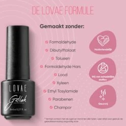 Lovae Cosmetics Gellak - 6-delige Set - Gel Nagellak - Pink Fashion - Gellac - 8ML 13 Lovae Cosmetics Gellak - 6-delige Set - Gel Nagellak - Pink Fashion - Gellac - 8ML -Glam Make-up Verkoop 1200x1200 31
