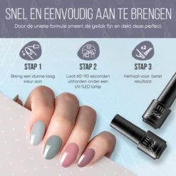 Gellak Starterspakket - Gellak - Gel Nagellak - Gellak Set - 6x8ML Kleuren - Nude Edition - Gellac - Nude Kleuren -Glam Make-up Verkoop 1200x1200 338