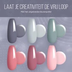 Gellak Starterspakket - Gellak - Gel Nagellak - Gellak Set - 6x8ML Kleuren - Nude Edition - Gellac - Nude Kleuren -Glam Make-up Verkoop 1200x1200 341