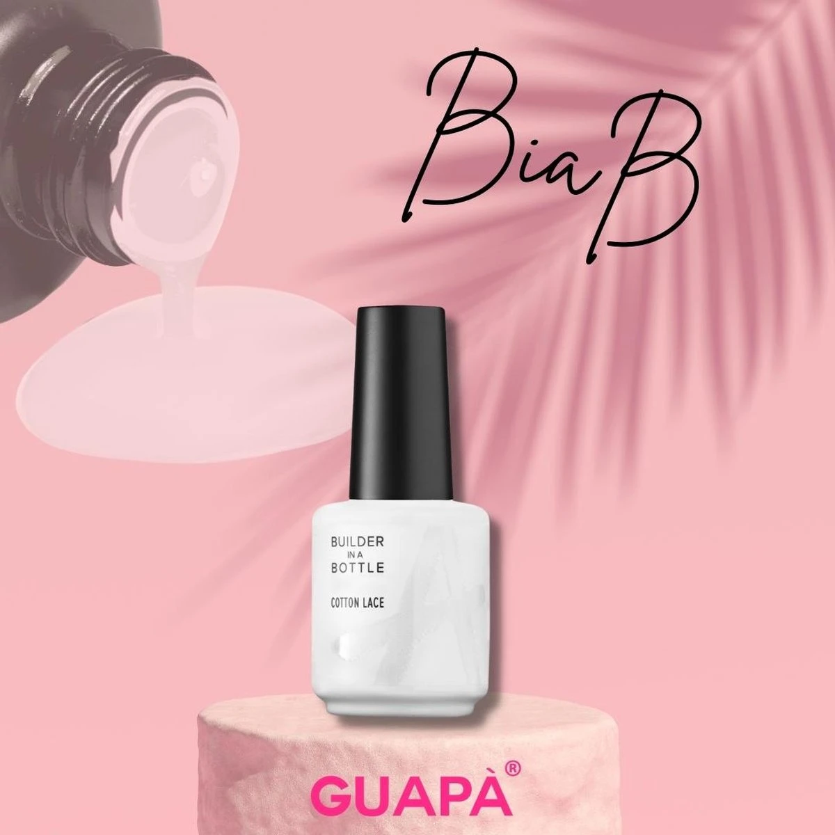 GUAPÀ® BIAB Builder Gel In A Bottle | BIAB Nagellak | Gelnagels Starterspakket | Nagellak | Gellak Nude | Builder Gel | Biab | 15 Ml Cotton Lace 3 GUAPÀ® BIAB Builder Gel In A Bottle | BIAB Nagellak | Gelnagels Starterspakket | Nagellak | Gellak Nude | Builder Gel | Biab | 15 Ml Cotton Lace - Afbeelding 3