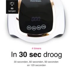 Vivid Green UV Lamp Gelnagels - Led Nagellamp - Gellak Nagel Lamp - Nageldroger - Naggellak Droger - Nagels - 168W -Glam Make-up Verkoop 1200x1200 351