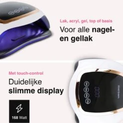 Vivid Green UV Lamp Gelnagels - Led Nagellamp - Gellak Nagel Lamp - Nageldroger - Naggellak Droger - Nagels - 168W -Glam Make-up Verkoop 1200x1200 352