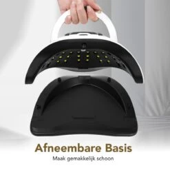 BoraPora Professionele Nageldroger - 280 Watt UV LED Lamp Nagels - 66 Leds - Nagel UV Lamp - Gellak Lamp - Nagellamp - Nagellamp Led - Nagellamp Voor Gel Nagellak - Nagellamp Led Uv - Nagellamp Uv - Nagellamp Gelnagels - Gellak - Nageldroger -Glam Make-up Verkoop 1200x1200 364