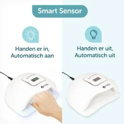 ForDig 80W Professionele Nageldroger Voor Gel Nagels - Nagellak Droger Met UV LED Lamp En Timer Voor Gelnagels - Nageldrogerlamp Met 45 LED Lampjes Voor Nagel Gellak - Geschikt Voor Manicure En Pedicure - Nagellakdroger Hard Gelpolish Builder 9 ForDig 80W Professionele Nageldroger Voor Gel Nagels - Nagellak Droger Met UV LED Lamp En Timer Voor Gelnagels - Nageldrogerlamp Met 45 LED Lampjes Voor Nagel Gellak - Geschikt Voor Manicure En Pedicure - Nagellakdroger Hard Gelpolish Builder -Glam Make-up Verkoop 1200x1200 393