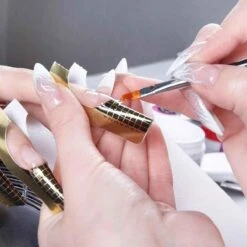 Acrylnagels Set | Nail Art | Liquid MMA Free | Wit, Roze & Transparant -Glam Make-up Verkoop 1200x1200 438