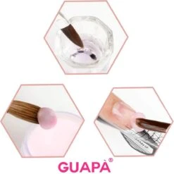 GUAPÀ Acryl Starterspakket | Acryl Nagels | Acrylic Liquid | Acryl Penselen | Dappendish | Acryl Nagels | Acrylic Nails 12 GUAPÀ Acryl Starterspakket | Acryl Nagels | Acrylic Liquid | Acryl Penselen | Dappendish | Acryl Nagels | Acrylic Nails -Glam Make-up Verkoop 1200x1200 486