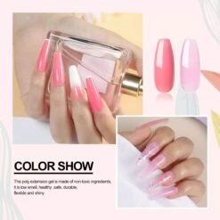 Royala - Professionele Poly Gel Starter Kit POG3. – 6 Kleuren Polygel + 6 Kleuren UV Gel - 12 Kleuren Polygel Pakket - Incl. 36 W UV Nageldroger - Poly Acryl Nagels - Nail Art - Gel Lak 26 Royala - Professionele Poly Gel Starter Kit POG3. – 6 Kleuren Polygel + 6 Kleuren UV Gel - 12 Kleuren Polygel Pakket - Incl. 36 W UV Nageldroger - Poly Acryl Nagels - Nail Art - Gel Lak -Glam Make-up Verkoop 1200x1200 497